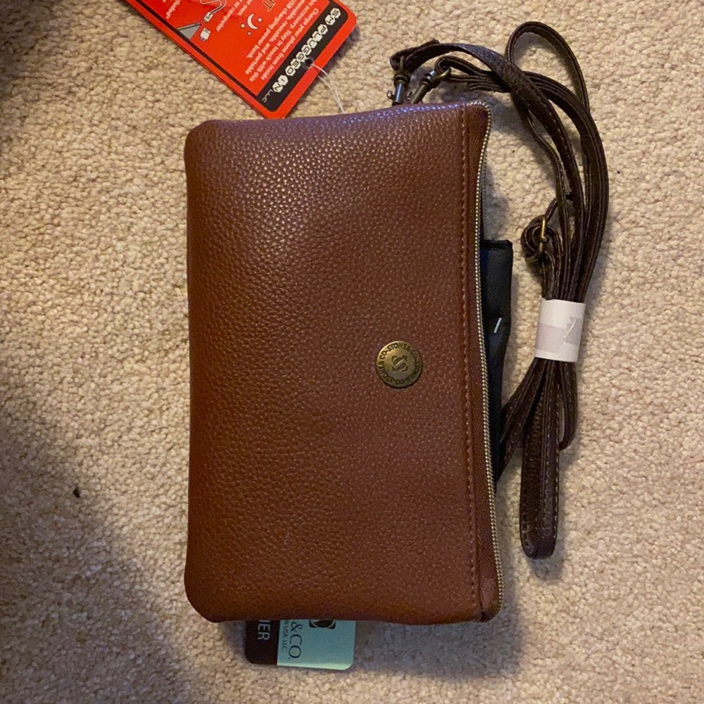 Stone & co leather crossbody bag (new)